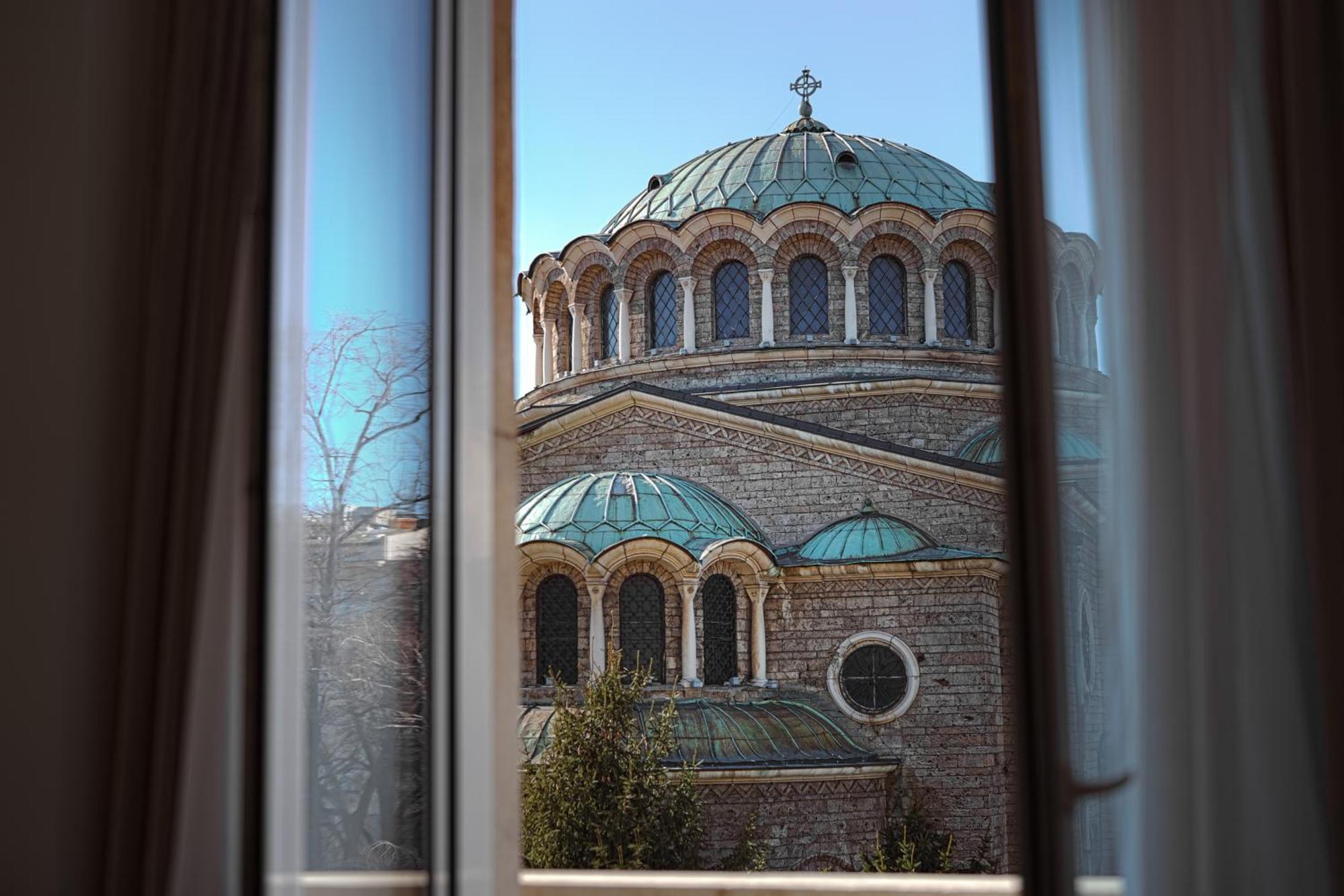 Sofia Balkan Palace Exterior photo The dome of the church